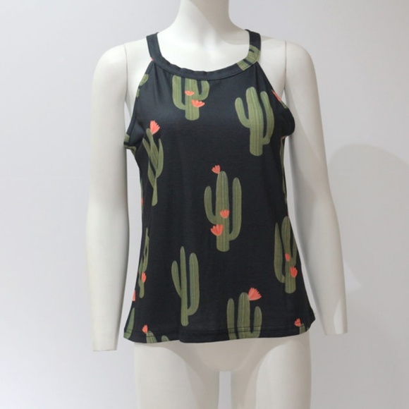 Host Pick~🆕️ 🌵Cactus Print Tank - Picture 4 of 8